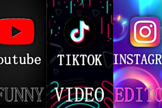 professionally edit funny, comedy and meme videos