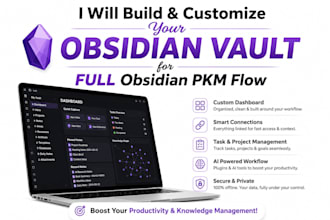 build obsidian vault with workflow plugin ai sync to boost ai productivity