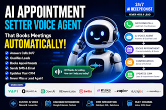 create ai appointment setter voice agents that book meetings automatically
