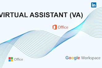 do virtual assistant, research assistant, web research, copy