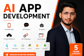 do ai mobile app development ai saas web app ai agents