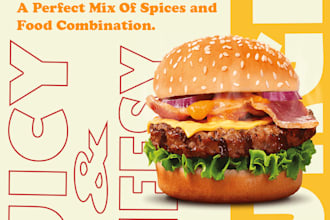 design food advertisement poster