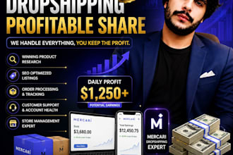 build a profitable mercari dropshipping store va