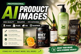 create ai product images and product photos for your brand