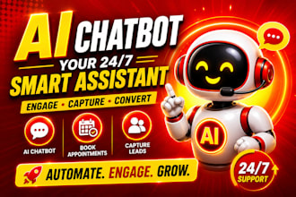 set up gohighlevel ai chatbot and ai voice agent  automation
