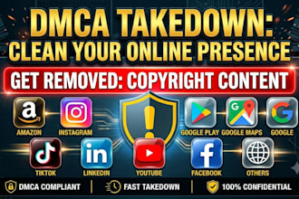 remove copyrighted,leaked defaming content from google under dmca