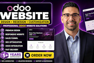 setup oddo website , erp , CRM , ecommerce store and other