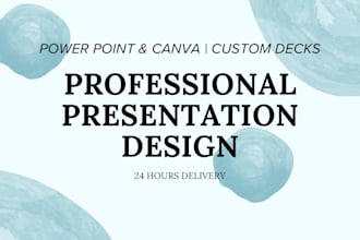 design high impact powerpoint and canva presentations