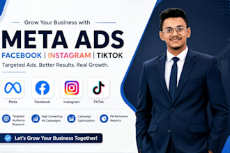 create meta ads, facebook ads and instagram ads campaigns
