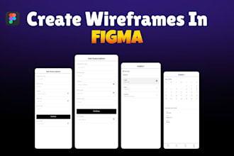 create wireframes from apps, websites, pdf, images in figma