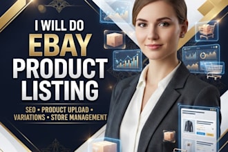 do ebay listing, ebay product listing, ebay product upload, ebay lister