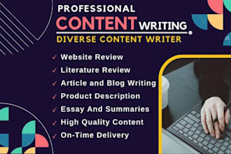 write SEO optimised content for your website