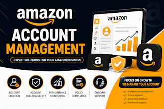 help you with you amazon account management and listings SEO