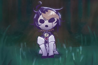 draw cute characters and fan art