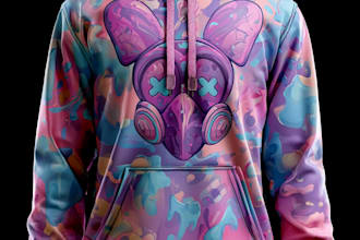 redesign and elevate your hoodie design streetwear
