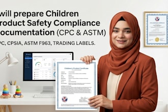 prepare children product safety compliance documentation