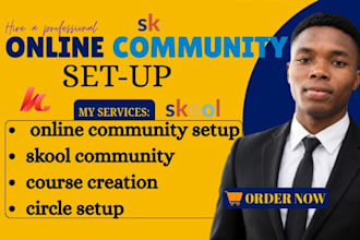 do skool online community course creation circle setup