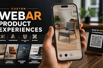 develop webar product visualization and ar configurator