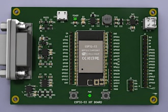 design esp32 s3 esp32 c3 pcb iot with esp32 esp8266 nrf52 in kicad or altium