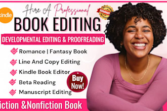 proofread edit format romance fiction nonfiction memoir developmental editor