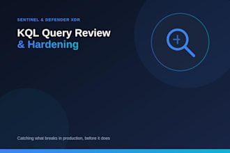 review and harden your kql or security automation scripts
