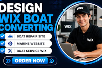 design wix boat repair website marine service engine repair yacht repair site