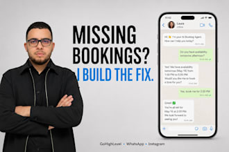 create an ai booking and sales agent for your business