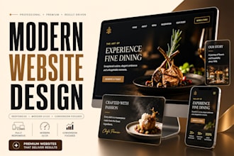 design responsive UI UX for website, landing page, dashboard