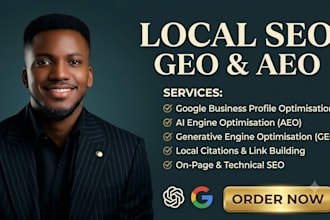 optimize your website for ai search with GEO, ai SEO, aeo, gmb and map ranking