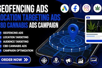 setup geofencing ads cbd ads real estate ads geo fencing cannabis ads thr