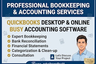 do professional bookkeeping in quickbooks desktop and online