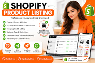 optimize shopify product listings with SEO
