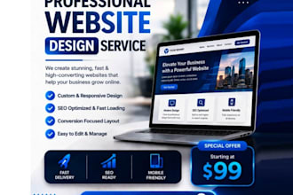 create professional flyer for your business or product