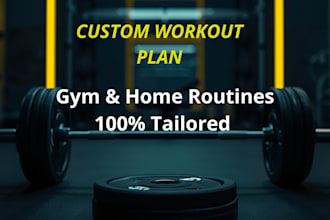 create gym workout plans to help you on your future journey