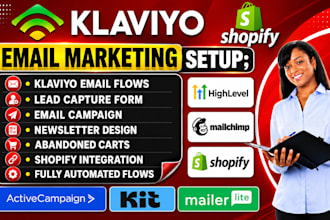 setup klaviyo email marketing, klaviyo email flows, klaviyo shopify integration