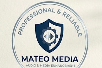 clean, fix, and enhace your audio or podcast quality