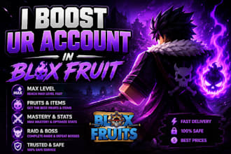 provide u max level farming and other items if needed