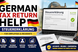 help with german tax return steuererklarung for employees, expats and residents