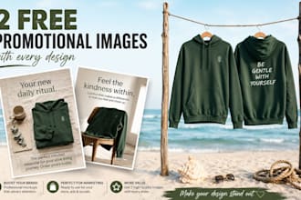 design custom hoodie apparel graphics for your brand