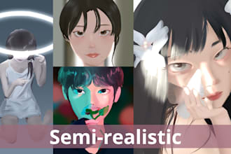 draw any character art, oc
