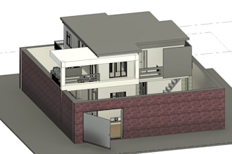 do revit bim modeling and 3d building design