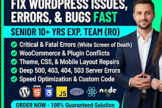 fix wordpress issues, fix wordpress errors