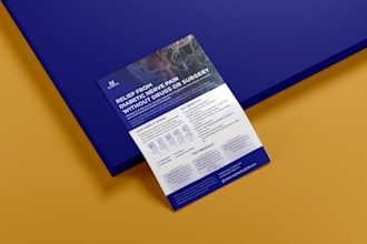 design print ready a4 flyer for you quickly