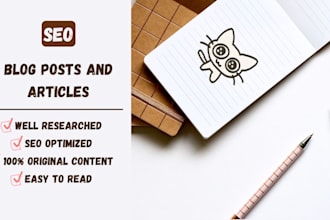write seo blogs and do content writing