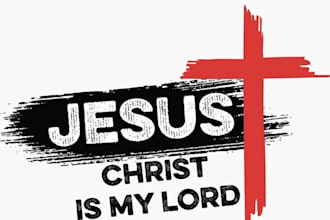 do custom modern christian streetwear t shirt design graphic logo tshirt design