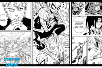 manga page nsfw manga comic book illustration as a manga artist