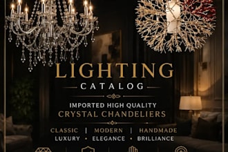 design a professional product catalog and brochure