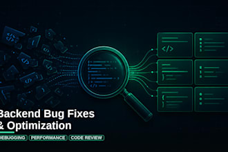 fix bugs and optimize your nodejs or express backend
