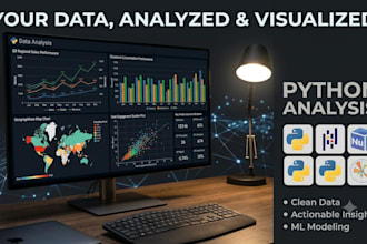 perform python data analysis on your business data