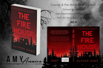 design a custom paperback full wrap book cover